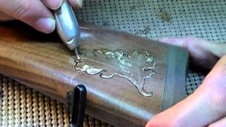 Lance Larson Studio - Leaf Carving 4