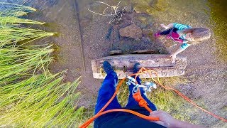 4 YEAR OLD GIRL MAGNET FISHING WITH 1000LB PULL MAGNETS!!!