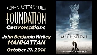 Conversations with John Benjamin Hickey of MANHATTAN