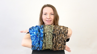 Бандана-трансформер SCORPENA - стильная и практичная "штучка".