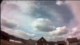 Кучевые облака 20 апреля Time-lapse