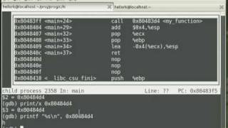 C Programming, Disassembly, Debugging, Linux, GDB