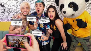 EL VIDEO SIN EDITAR más EXTREMO de YOLO AVENTURAS (Respondiendo 100 preguntas en 5 minutos)