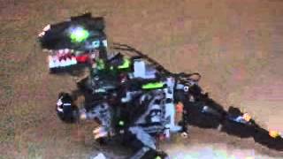 Tyrannosaurus Rex Lego 4958 Power Function Robot w LED eyes