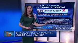Stimulus Pekerja Makin Irit Subsidi Gaji Disetop