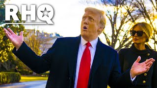 Trump LEAVES Office On 1-Year Anniversary Of 1st COVID-19 Case In US