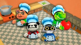Готовка Челлендж СИМУЛЯТОР ПОВАРА Мульт Игра про еду OVERCOOKED