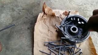MANDAU Bisa putuskan paku sekali tebas (Karya Bilah Cibatu)