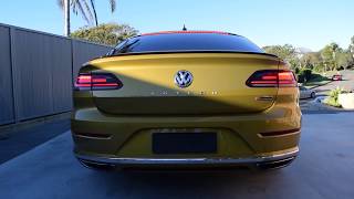 2018 VW Arteon Custom Exhaust Before/After
