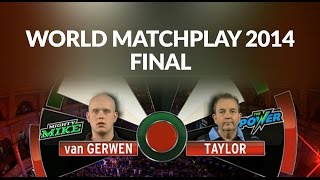 van Gerwen v Taylor | FINAL | BetVictor World Matchplay 2014