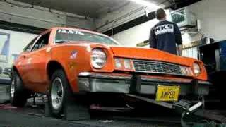 Electric Pinto on the dyno