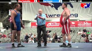 Oleg Tashchilin vs. Paul Sauder at 2013 Veterans Nationals - Greco