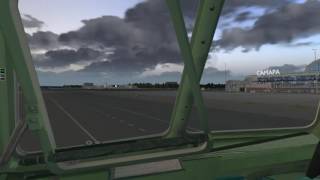 UWWW-URRR VATSIM Crew Ту-154 X-Plane