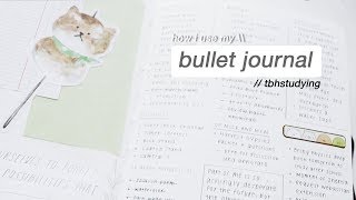 how i use my bullet journal! (updated version)
