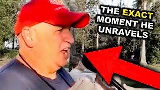 MAGA Man's "Theory" Falls Apart In Real-Time