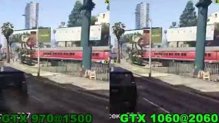 GTX 1060 vs GTX 970 in Games