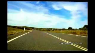 Broken Hill to Rockwell Menindee Road on a 1987 Yamaha TZR 250 2my 1kt.