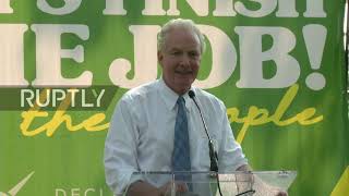 USA: Dem senators and MLK's son urge voting rights reforms at DC rally