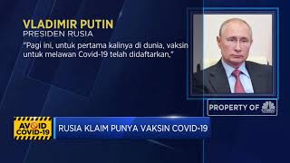 Rusia Klaim Punya Vaksin Covid-19