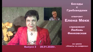 Беседы с Грибоведами.  Выпуск 2.  28 января 2020 года.