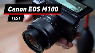 EOS M100: Canons Kleinste mit Wechselobjektiven im Test