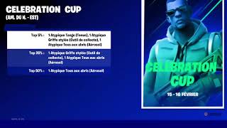 Fortnite  Célébration CUP Ps4 Europe VENEZ CHECKEZ SA