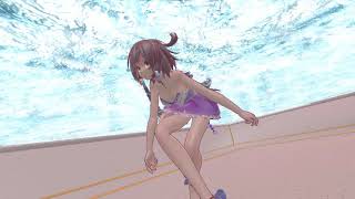 MMD・Marine Bloomin ・ Luo Tianyi Kimono Skirt　・R-18