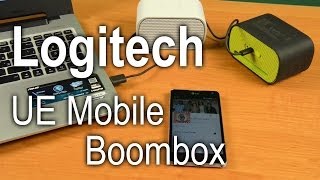 Обзор акустической системы Logitech UE Mobile Boombox
