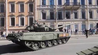 Modernized T-72 deployment