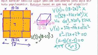 Maksimum - Minimum Problemleri 3