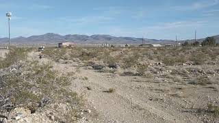 Easton out in the desert on the PW50