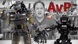 The Predator and ALIEN | Sluban Brick Review B0720A + B