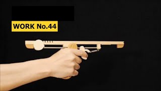 Rod drive, 8 rounds Rubber Band Hand Gun/ oggcraft.jp