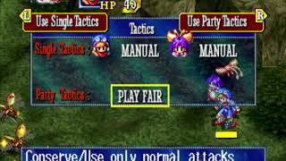Sega Saturn Grandia: English Battle Text WIP2