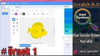 Scratch 3.0 #Örnek1 : Akvaryum Yapımı