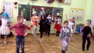 Новый год 2013, 2 класс, гимназия 56 г. Киев, танец