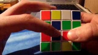 How to solve a Rubiks 4x4 [german] Part 1/2