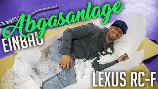 JP Performance - Lexus RC-F | Abgasanlage Einbau