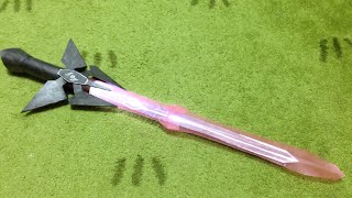 光るクリスタルソードZ作成
