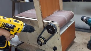 20x41cm Belt Sander Build (Part 2) - Bant zımpara yapımı (Bölüm 2)