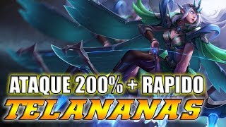 ATK SPD 200% TELANNAS NOVA BUILD  !! - ARENA OF VALOR
