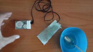 DIY bedwetting alarm