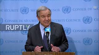 "Biggest global peace and security crisis in recent years" - UN's Guterres on Ukraine crisis