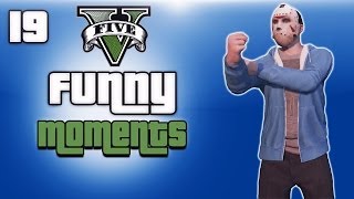 GTA 5 Online Funny Moments Ep. 19 (Tank Glitch, Cargo planes and Blimps)
