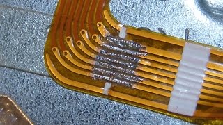 Ремонт шлейфа подсветки LCD-матрицы на ноутбуке