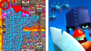 1000 МИНЬОНОВ ПРОТИВ ПАЛАЧА В CLASH ROYALE/КЛЕШ РОЯЛЬ