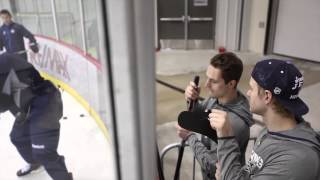 Zach Redmond back on ice six weeks after horrific injury - Apr. 5, 2013