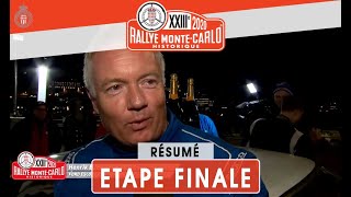 Journée 4 - Etape Finale - Rallye Monte-Carlo Historique 2020