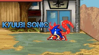 Kyuubi Sonic!! Super Smash Flash 2 Mods