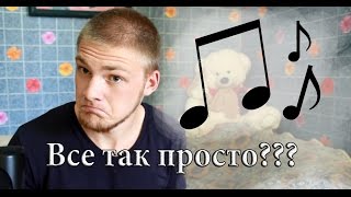 1/4 Это обязан знать каждый гитарист!!! Ноты для гитары. Для новичков! Все очень просто!